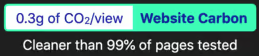 Carbon web MCE