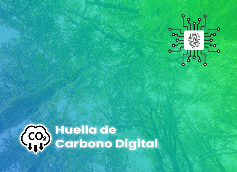 Huella de carbono digital